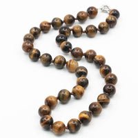 collier oeil de tigre femme protection chakras