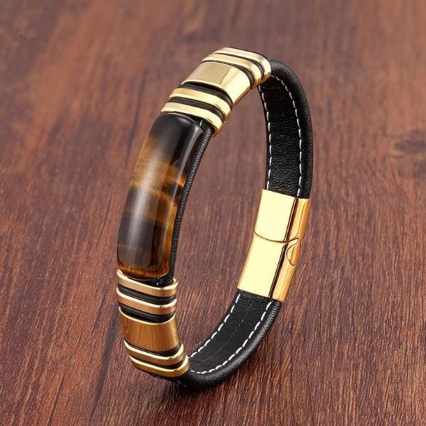bracelet-homme-oeil-de-tigre-cuir bracelet-homme-oeil-de-tigre-cuir