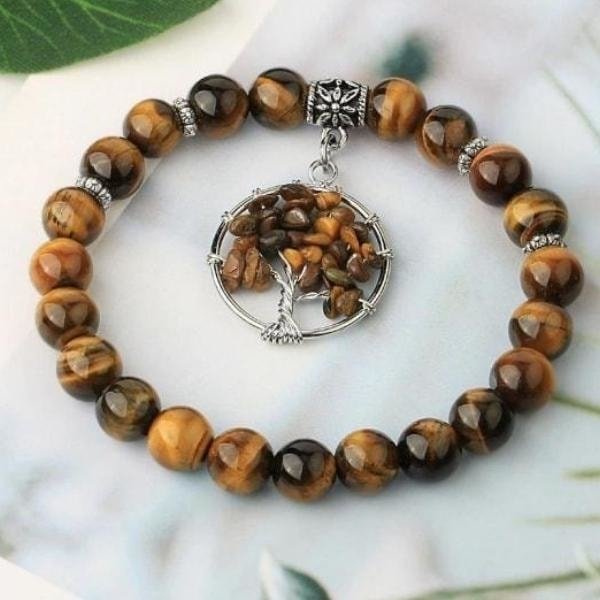 bracelet-oeil-de-tigre-arbre-vie-865 Bracelet Oeil de Tigre Arbre de Vie - Oeil de tigre