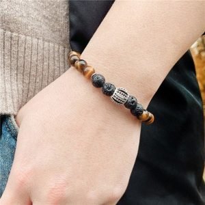 Bracelet Oeil de Tigre Perles de protection