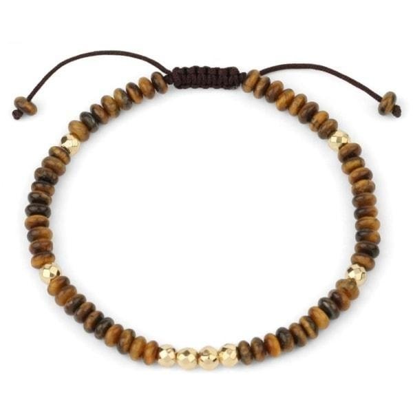 Bracelet Oeil de Tigre Pierres Fines